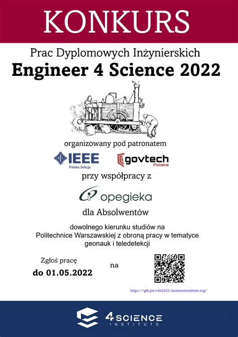 Konkurs Engineer 4 Science 2022 Dla Prac Z Zakresu Teledetekcji I