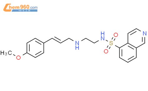 130965 13 8 5 Isoquinolinesulfonamide N 2 3 4 Methoxyphenyl 2