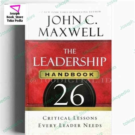 Jual Buku The Leadership Handbook John C Maxwell Shopee Indonesia