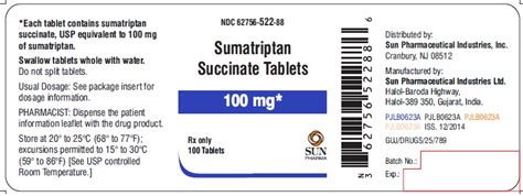 These Highlights Do Not Include All The Information Needed To Use Sumatriptan Succinate Tablets