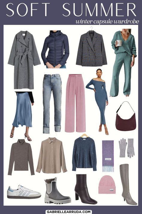 Winter Capsule Wardrobes For Every Seasonal Color Palette In 2024