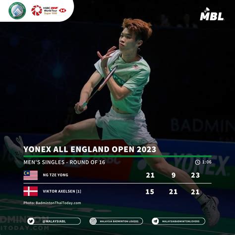 Malaysia Badminton Lovers On Twitter Results Yonexallenglandopen