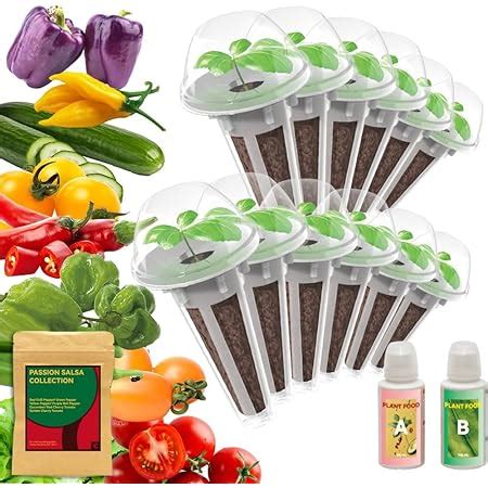 Amazon Inbloom Seed Starter Pod Kit Plant MUFGA Hydroponics