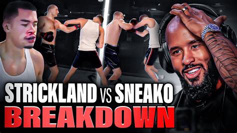 Props To Sean Strickland Sneako Vs Strickland Breakdown Youtube