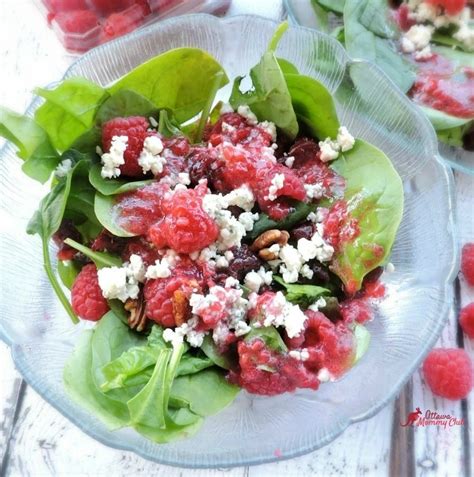 Mouthwatering Raspberry Salad With Vinaigrette Recipe Ottawa Mommy Club