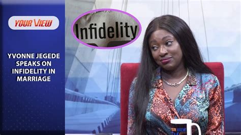 See What Yvonne Jegede Said About Married Men That Cheat Must Watch