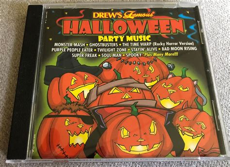 Drews Famous Halloween Party Music Cd Etsy