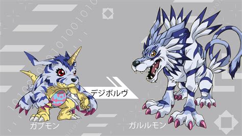 Digimon Gabumon Evolution