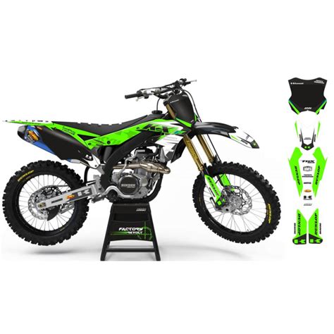 Alpinestars Ca A Graphic Kit Kawasaki Klx Custom Graphics Mx