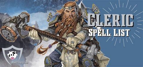 Cleric Spells 5e DnD Guide