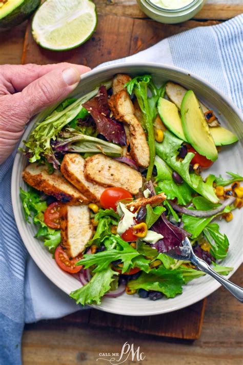 Southwest Blackened Chicken Salad