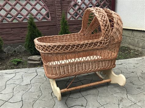 Плетеная люлька, колыбель из лозы для ребёнка.: продажа, цена в Хусте ...