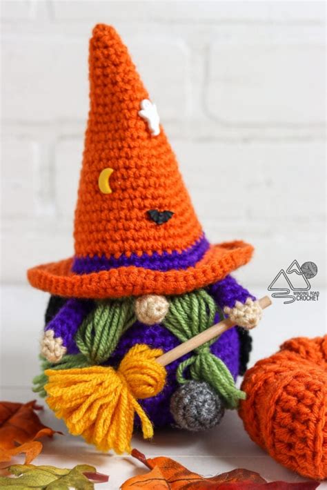 Crochet Witch Gnome Free Pattern Winding Road Crochet