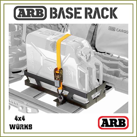 ARB BASE Rack Jerry Can Holder Single Horizontal 4x4 Works