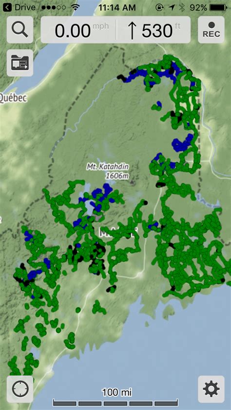 ME ATV Trail App Data - GPS Trailmasters