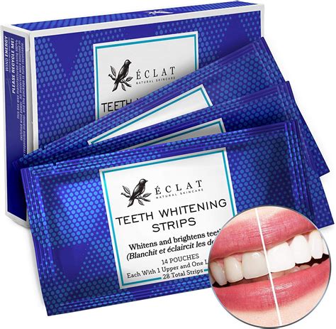 Teeth Whitening Strips - 3X Whiter Patented DentaMeld Formulation ...