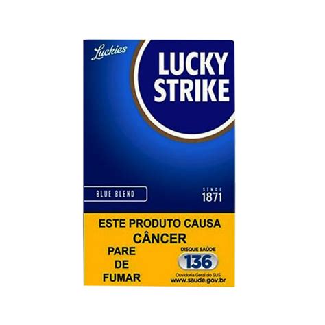 Cigarro Lucky Strike Blue Blend X Un Distribuidora Campos