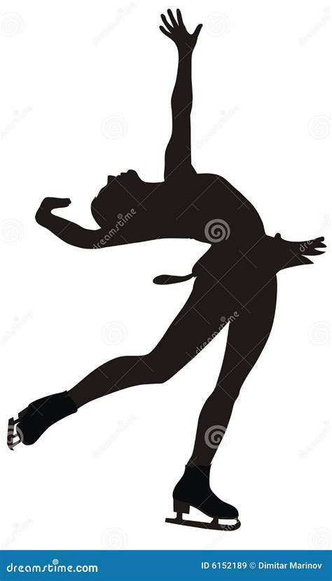 Figure Skating Stock Vector Illustration Of Skating Vector 6152189