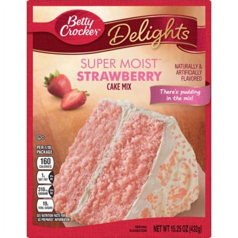 Betty Crocker™ Super Moist™ Strawberry Cake Mix 1525 Oz Qfc