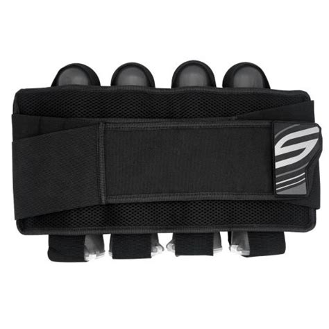 SMPL Pod Pack Harness, 4 Pod Holders Black - Social Paintball