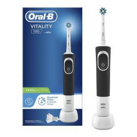 Oral B D Cepillo El Ctrico Vitality Cross Action Duo Blanco Y