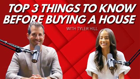 Top 3 Things To Know Before Buying A House Real Estate Pro Tips Youtube