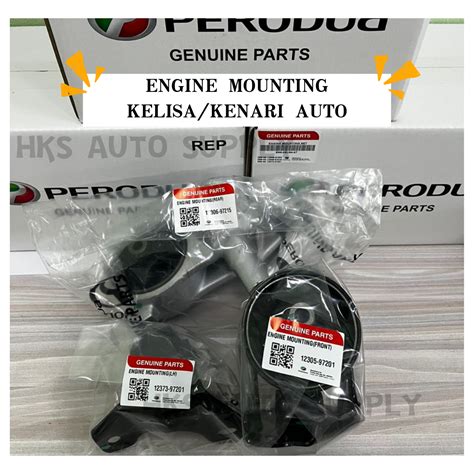 Perodua Kelisa Kenari Engine Mounting Set Auto Pcs Original