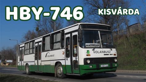 Az utolsó 263 as Ikarus Kisvárdán HBY 746 YouTube