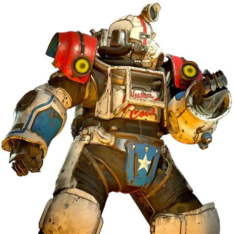 Nuka Cola Classic Excavator Power Armor Paint The Fallout Wiki