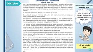 Discurso Del Buen Vivir Comunicacion Secundaria PPT