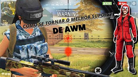 COMO SE TORNAR O MELHOR SUPORTE AWM E BARRET FREE FIRE SANDRIN FF