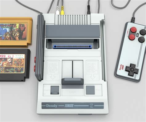 ArtStation - Dendy junior 2 NES Famicom | Resources