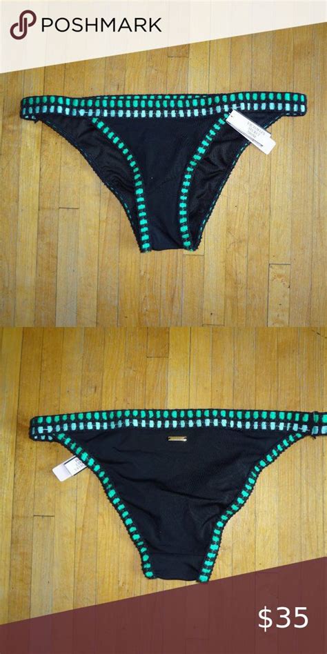 Victorias Secret Crochet Skimpy Cheeky Bikini XS Bikinis Cheeky