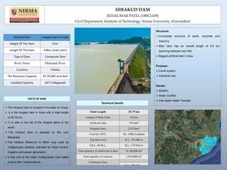 Hirakud Dam | PPT