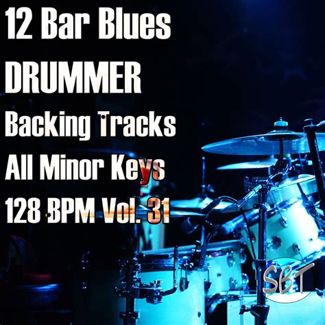 Bar Blues Drummer Backing Tracks All Minor Keys Bpm Vol