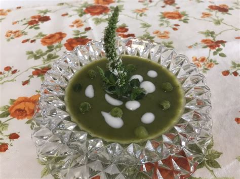 Vellutata Fredda Di Piselli Alla Menta Passion Cooking