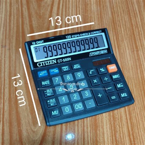 Jual Kalkulator Citizen Ct N Ct N Tax Calculator Bergaransi