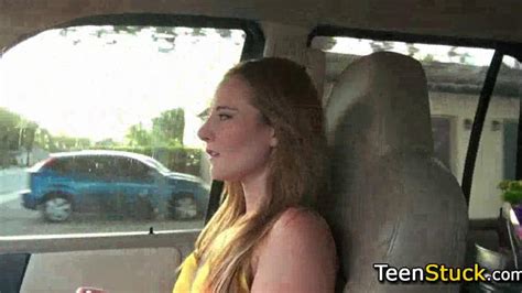 Teen Shows Titties To Stranger For A Ride Porn Videos
