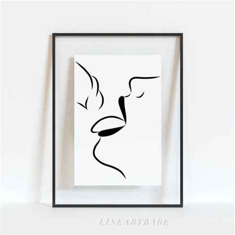 Nude Blowjob Print - Etsy