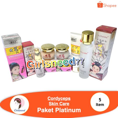 Jual Paket Lengkap Cordycep Isi 5 Toner Putih Yu Chun Mei ORIGINAL