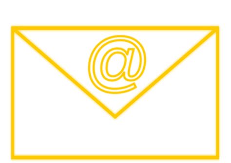 Yellow Envelope Public Domain Vectors