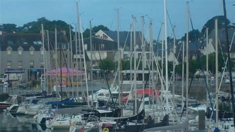 Webcam La Trinit Sur Mer En Direct Fa Ade Du Port Et Glise Webcam