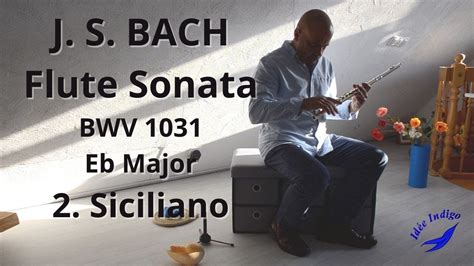 J S Bach Flute Sonata Bwv Siciliano Youtube