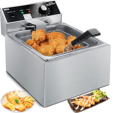 Snapklik Khtd Commercial Deep Fryer Qt L Extra Large