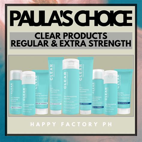 Paulas Choice Clear Set Regular Strength Extra Strength Travel Kit