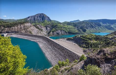 Belv D Re Panoramique Du Barrage De Serre Pon On Ot Serre Pon On