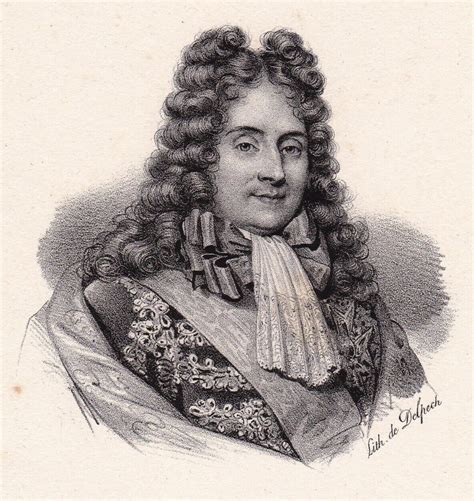 Lithographie Louis De Rouvroy Duc De Saint Simon Mémorialiste Louis Xiv