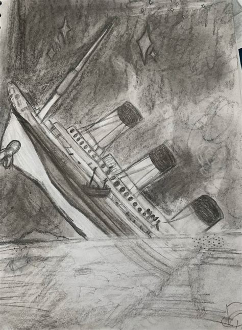 Titanic Sinking by Rapter-Party on DeviantArt