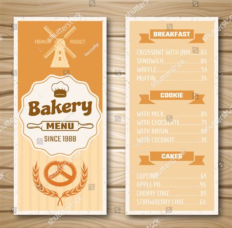 Bakery Menu - 22+ Examples, Illustrator, Word, Pages, Photoshop, Publisher, How to Produce