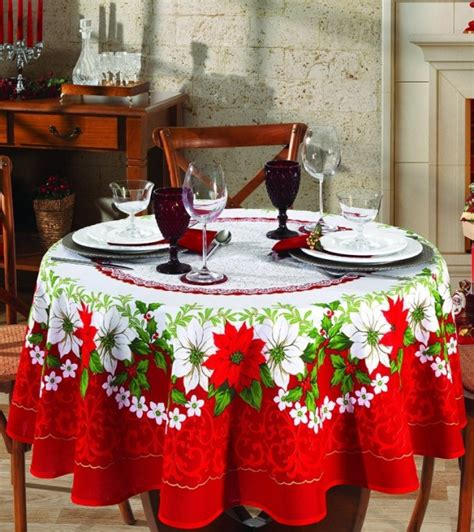 Christmas round tablecloth | Christmas